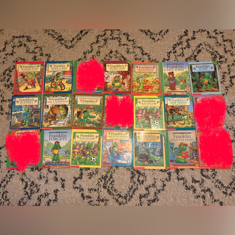 SOLD Franklin the turtle books